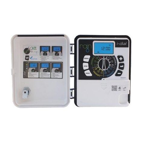 CENTRALINA IRRIGAZIONE IDIAL ESTERNO RAIN  ZONE 4 VOLT 220/24 TRASF INTERNO