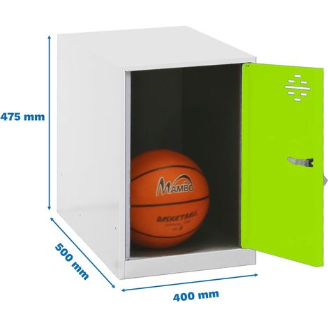 Simonrack Simonlocker Dism Mini weiß grün 475x400x500 mm