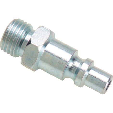 MAURER racor rapido macho 1/4 (blister 2 piezas) , Racor Rapido Macho - Medida: 1/4.- Blister 2 piezas.- Diseñado especialmente para aplicaciones neumáticas. (1/2)