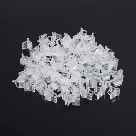 100 Pcs Pince De Greffe Clip Spécial De Greffe Tomate Seedling Greffage Clip Aubergine Grafting Clamp