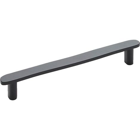 Poignée en zamak Stone - entraxe 160 mm - longueur 190 mm - finition vieux fer - METAKOR