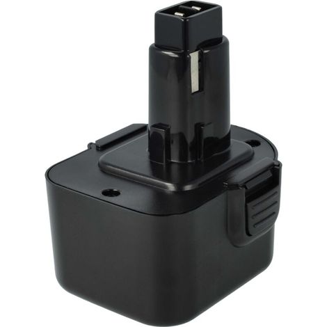 Batterie de remplacement 3000mAh NiMH 12V – Compatible Black & Decker A9252/A9275 – Autonomie élevée pour outils électriques