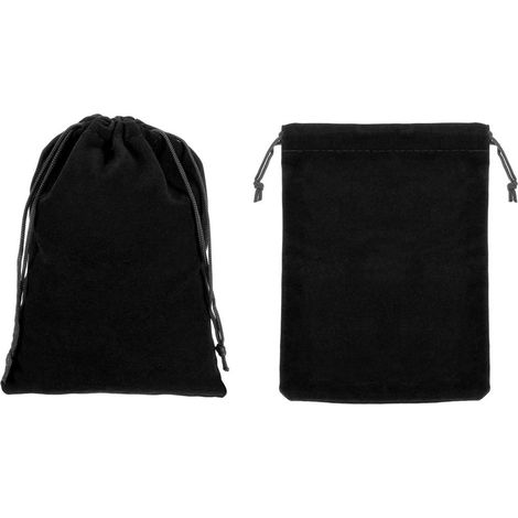 2er Pack weiche Helmtasche Reisetasche, Kordelzug Beutel, Aufbewahrung und Transport für Kopfhörer (1/3)