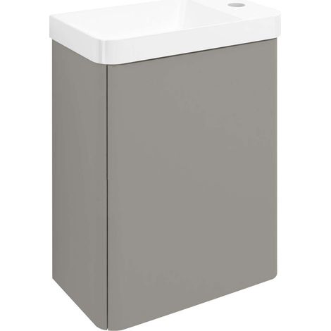 Sapho Zorba - Waschtischunterschrank, 39×22×50 cm, 1 Tür L/R, Agila LT113-4343 (1/5)