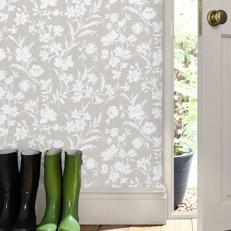 Papier peint intissé Laura Ashley Rye Dove 1005 x 52cm Gris (1/5)