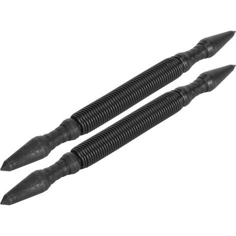 2 Pièces Poinçon à Ressort Double Tête Multifonction en Acier au Carbone sans Marteau et Cloueuse Combo (1/5)
