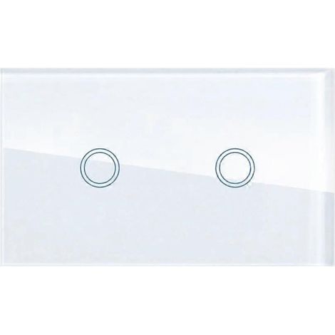 2500-W-WLAN-Smart-Schalter mit 2 Touch-Tasten und Neutralleiter, kompatibel mit Alexa und Google Home B (1/5)