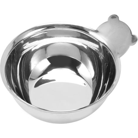 Bol en acier inoxydable 304 empilable, forme d'ours, bol à sauce multifonction pour cuisson et pâtisserie, 10 cm, gain de place. (1/5)