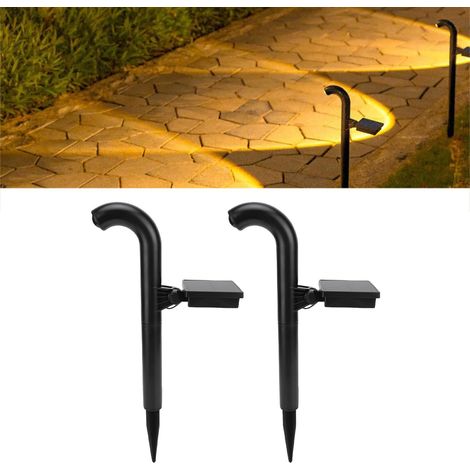 Lampe solaire jardin LED haute luminosité IP65 allumage auto lot2 (1/5)
