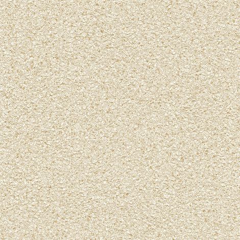 Papier peint texturé Profhome SA524082-DI papier peint intissé gaufré à chaud gaufré unicolor nacré ivoire or blanc perlé beige 5,33 m2