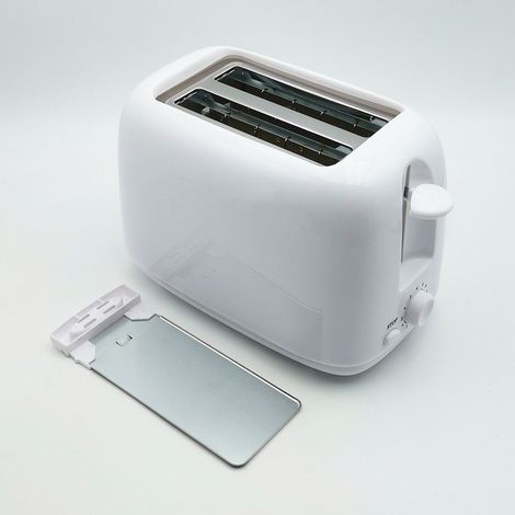 Grille-pain 4 tranches multifonction, appareil sandwich et hot-dog, machine de petit-déjeuner électrique pour cuisine et repas rapides (1/5)