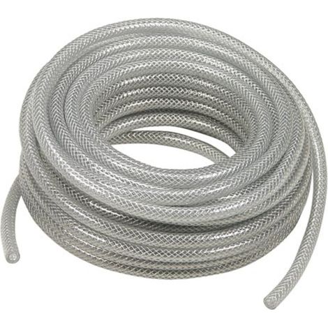 Stanley PE-Luftschlauch, 15 Meter, Ø 6 x 10 mm, ideal für Druckluftanwendungen, flexibles Polyethylen, transparent, perfekt für pneumatisches Werkzeug und Druckluftanwendungen