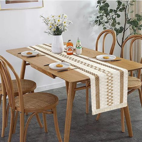 Chemin de table beige mariage (1/5)