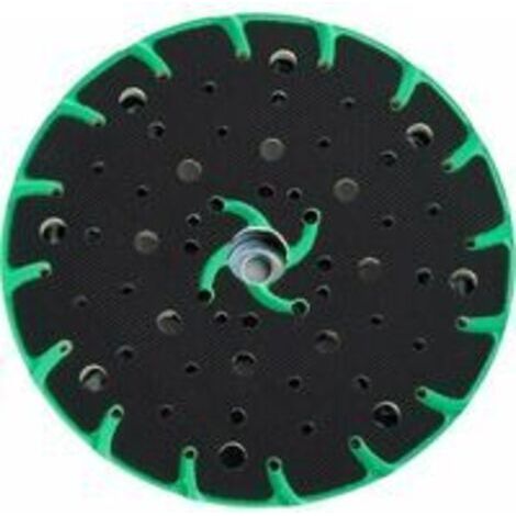 Patin de ponçage avec aspiration de poussière - Filetage de raccordement M8 - Remplacement pour patin de ponçage Festool, compatible avec ponceuses excentriques Bosch Makita, etc., 150 mm