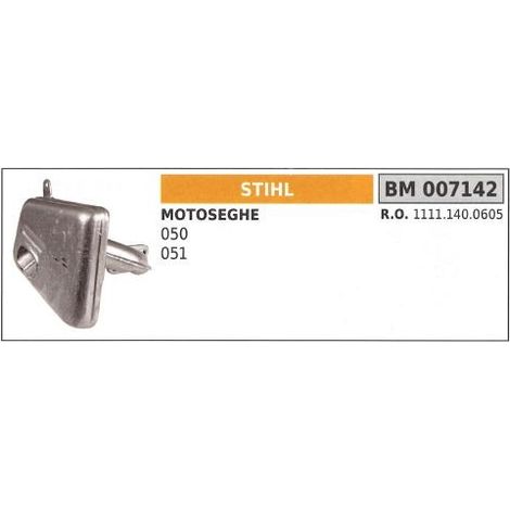 Marmitta silenziatore STIHL motosega 050 051 007142 1111-140-0605