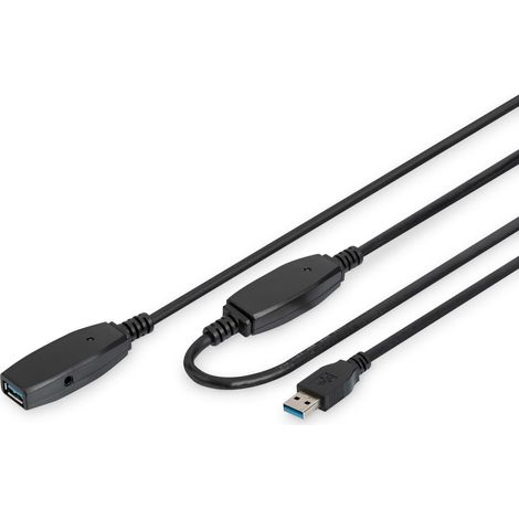DIGITUS - USB forlangerkabel - USB Typ (1/4)