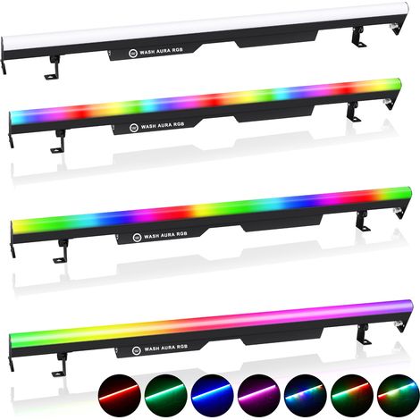Tira de luz LED LIGHT4ME WASH AURA RGB para decoración de paredes, 90 LED SMD5050 de 0,5 W (1/5)