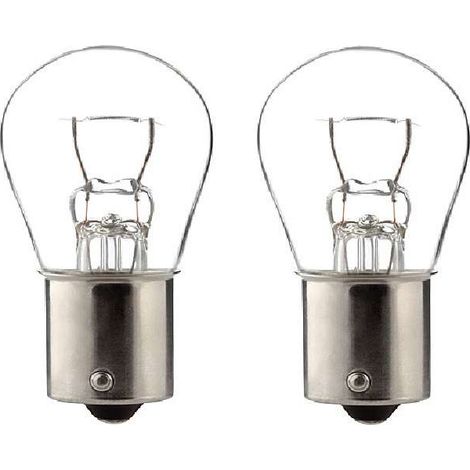 2x ampoule 12V 10W BAU15S simple filament ergots décalés voiture moto universel (1/2)