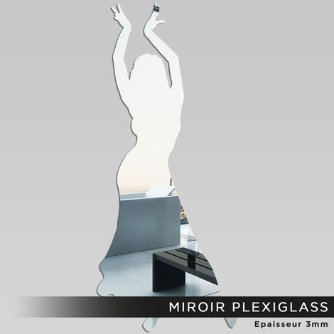 Miroir Plexiglass - Danseuse orientale - 60x140 cm (1/2)