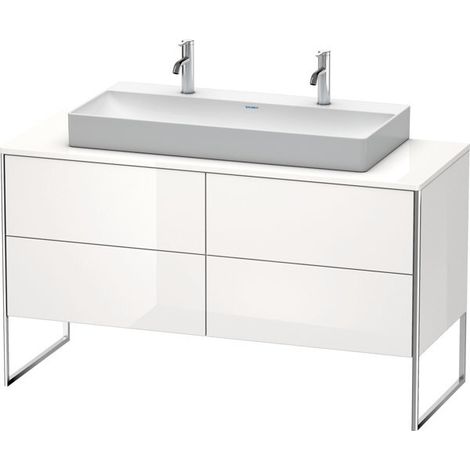Lavabo consola Duravit XSquare, de pie, 4 extraíbles, (1/2)