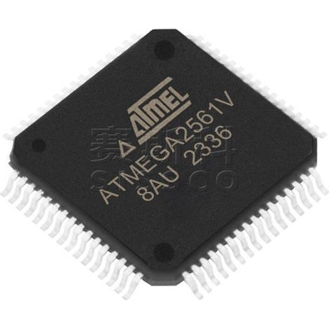 Elektronische Bauteile ATMEGA2561V-8AU und ATMEGA324P-20AU (jeweils 5 Stück)