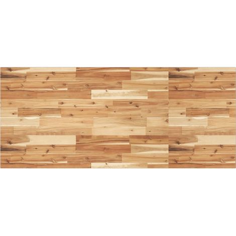 Waschtischplatte Ölbeschichtung 120x60x2 cm Massivholz Akazie