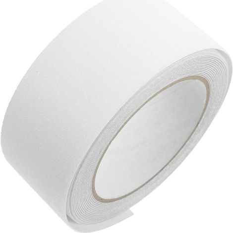Ruban Antidérapant Transparent en PEVA 5 CM X 5 M Bande Adhésive Auto-Collante et Imperméable pour Marches d'Escalier Intérieures et Extérieures Protection Antidérapante pour (1/5)