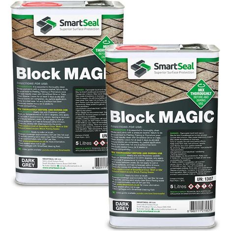 Block Magic - DARK GREY - 2 x 5L
