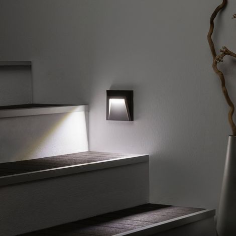 Segnapasso per Esterni LED 1.5W Superficie Parete Clover 4000K Bianco Naturale