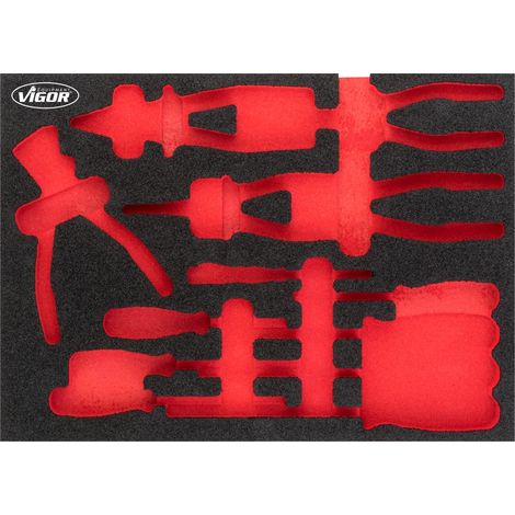 Vigor Garniture en mousse souple, vide - V5087-L