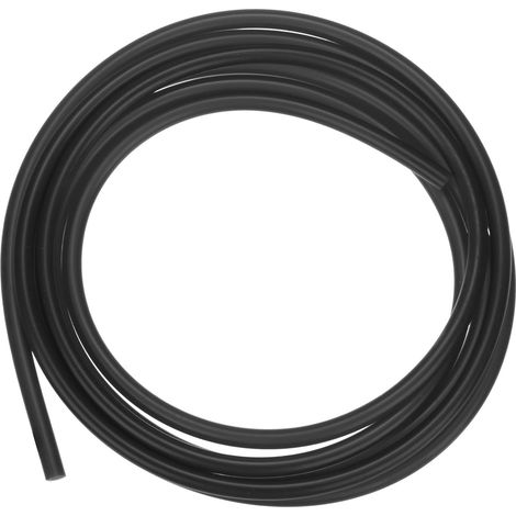Tube en silicone de 2 mm de diamètre intérieur x 4 mm de diamètre extérieur en caoutchouc de silicone, tuyau à air haute température de 1,5 m pour pompe/transfert de liquide/brassage (1/5)