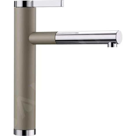 Mitigeur Blanco Linee-S Silgranit Look Bicolore - TARTUFO coloris TARTUFO (1/2)