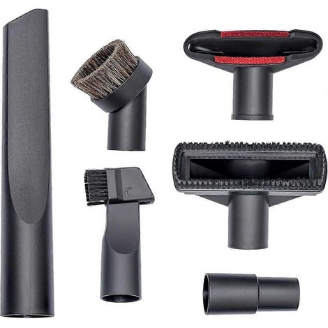 Kit d'accessoires pour aspirateur Henry Hoover : tête de brosse + suceur plat + brosse douce + brosse ronde + adaptateur - Nettoyage tout-en-un (1/5)