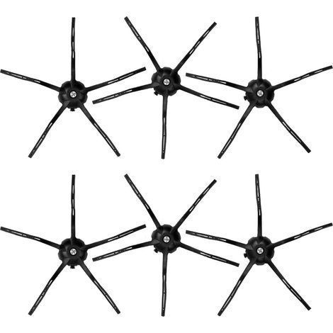 (6 Stück) Seitenbürsten für Q5 Max+, Q5 Pro, Q5 Pro+, Q7 Max+, Q7 Max, Q8 Max+, Q Revo, Qrevo S, Qrevo Pro, Qrevo Slim, Qrevo Master, S7 MaxV Ultra, S8 Pro Ultra, S8 MaxV Ultra (1/5)