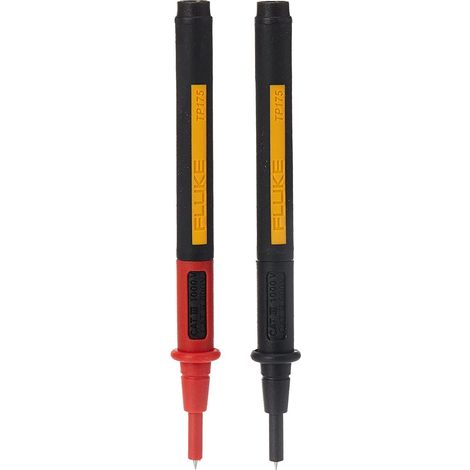 Fluke TwistGuard Set de puntas de sonda de seguridad negro rojo
