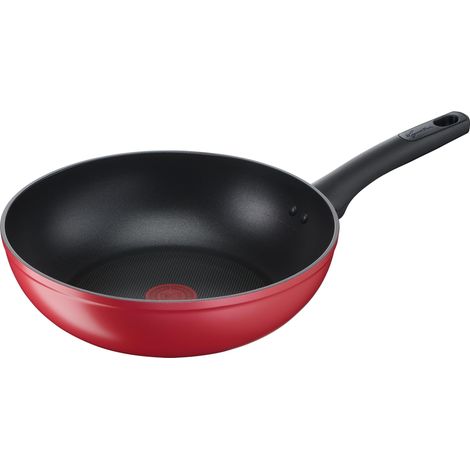 Lagostina Cucina Mediterranea Wok Rot 28 cm Antihaft