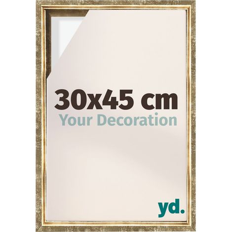 Your Decoration - Cadre flottant  - Or Antique - Cadre en caisse américaine pour toile sur chassis - MDF - Lyon (1/5)