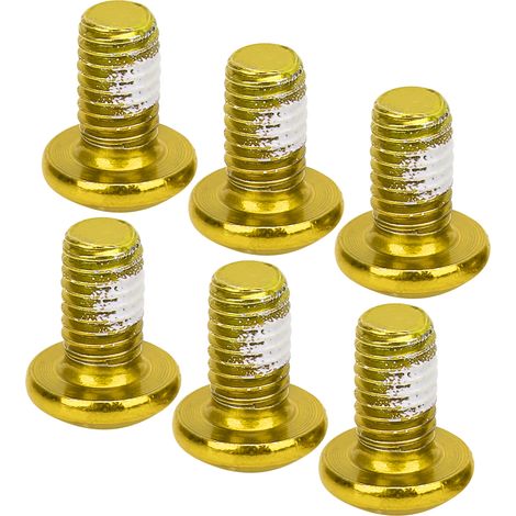 Vis en Titane M5x10mm pour Freins VTT, Tête T25, Couleur Jaune (1/5)