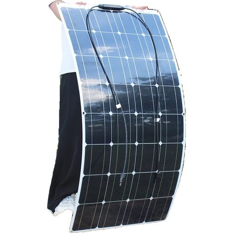 Panneau Solaire, Flexible, Monocristallin (1/2)