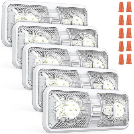 Lote de 5 lámparas de iluminación LED para autocaravana, iluminación LED para autocaravana/caravana/remolque/embarcación (1/5)