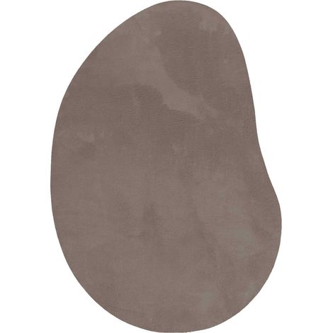 Tapis de sol Tapis décoratif - Couleur sable 140 x 200 cm Polyester fr38646 (1/5)