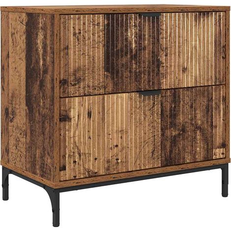 Maison Exclusive - Nachttisch Altholz 63,5 x 36 x 61 cm Holzwerks