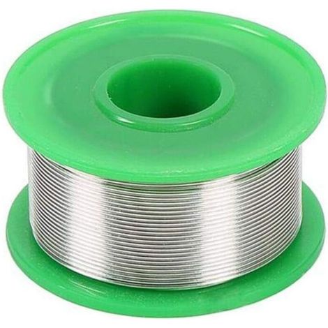 50 g Sn99.3Cu0.7 Fil à souder sans plomb avec noyau en colophane Fil d'étain Fil à souder 0,8 mm (1/3)