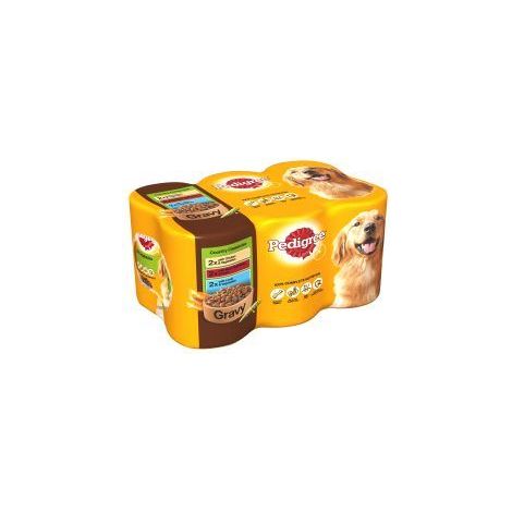 Pedigree Country Casseroles in Gravy 6 Pack - 400g - 24264