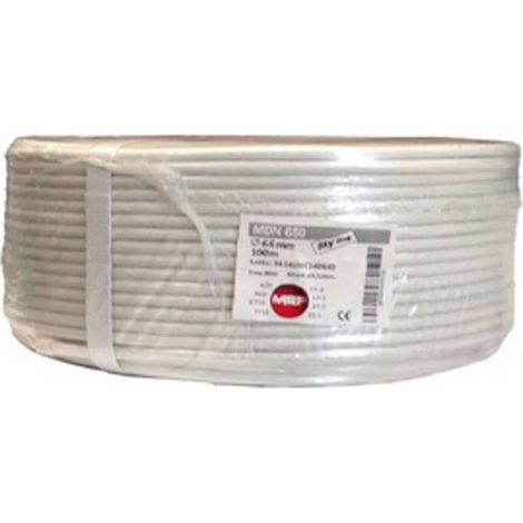 100 x CAVO SATELLITARE D 6,6 MM STANDARD