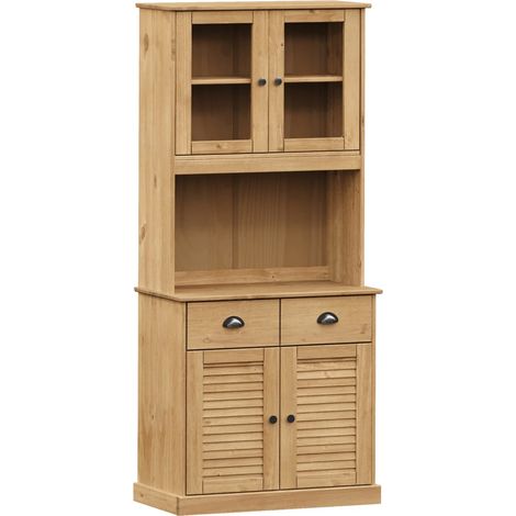 Maison Exclusive - Buffet haut VIGO 78x40x175 cm bois massif de pin