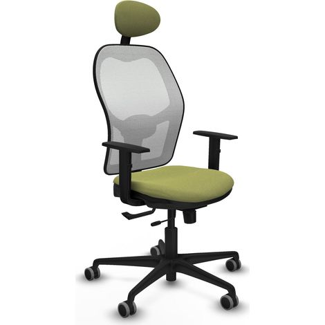 Silla de oficina piqueras y crespo Jorquera reposacabezas soporte lumbar (1/2)