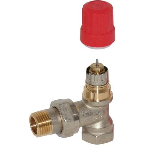 Danfoss Heizkörperventil RA-N 15 1/2“ Thermostatunterteil Eck mit Voreinstellung 013G1013