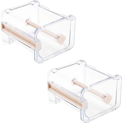 Dispenser De Washi Tape - 10,3 x 9,1 x 7,1 Cm - Pour Arts Et Loisirs Créatifs - 2 Pièces (1/5)
