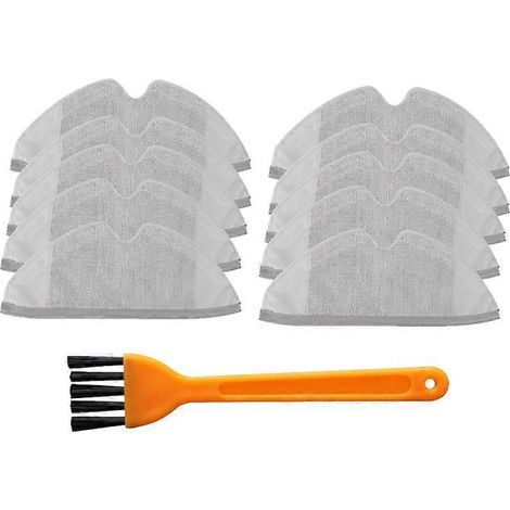 Lot de 10 chiffons de nettoyage compatibles avec les accessoires Mijia Roborock S50 et S51